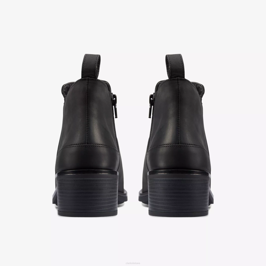 Clarks memi užtrauktukas H2XV493 juoda oda