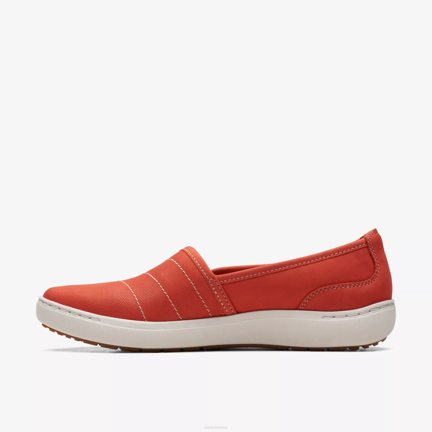 Clarks nalle violetinė H2XV570 grenadino oda