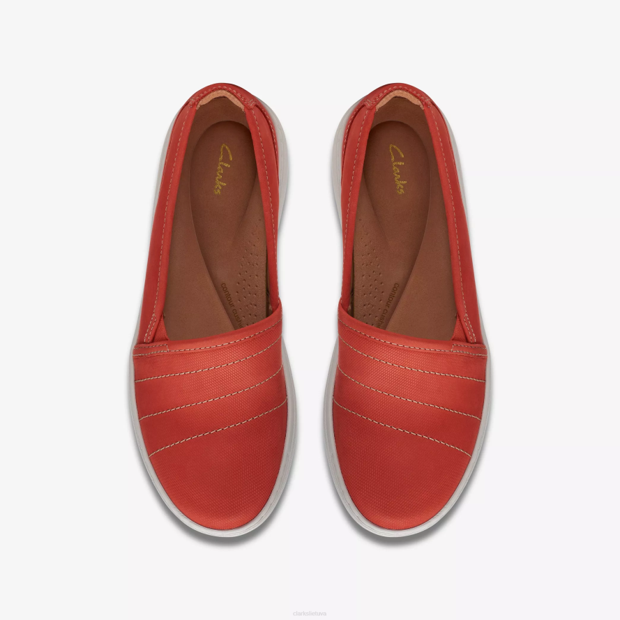 Clarks nalle violetinė H2XV570 grenadino oda