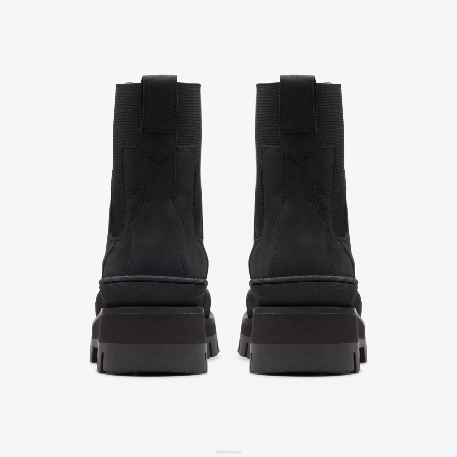 Clarks orianna 2 top H2XV470 juodas nubukas