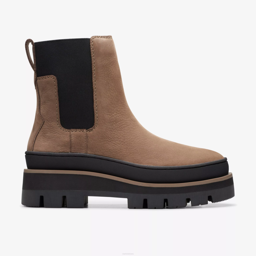 Clarks orianna 2 top H2XV471 akmenukas nubukas