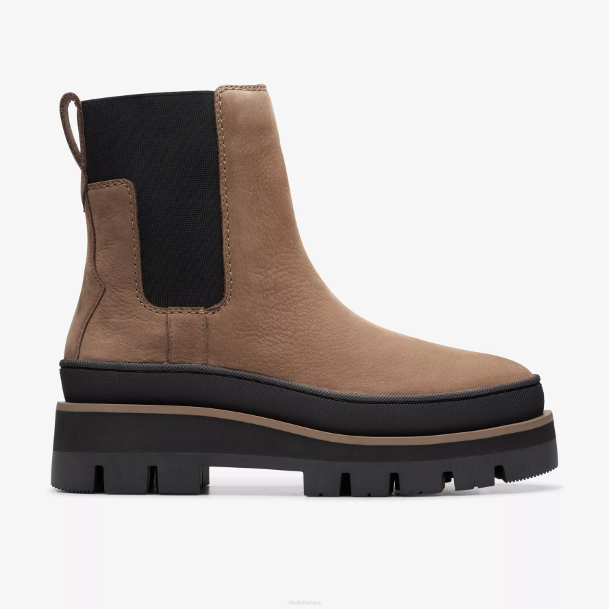 Clarks orianna 2 top H2XV471 akmenukas nubukas