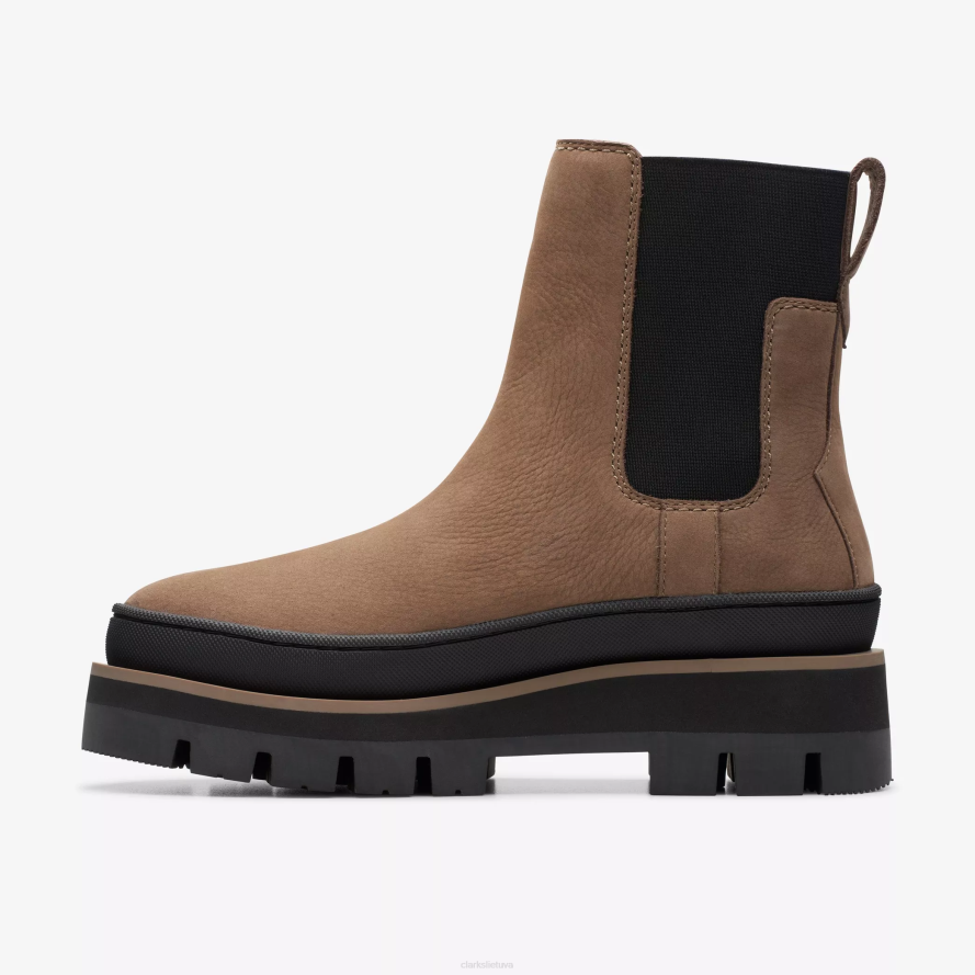 Clarks orianna 2 top H2XV471 akmenukas nubukas