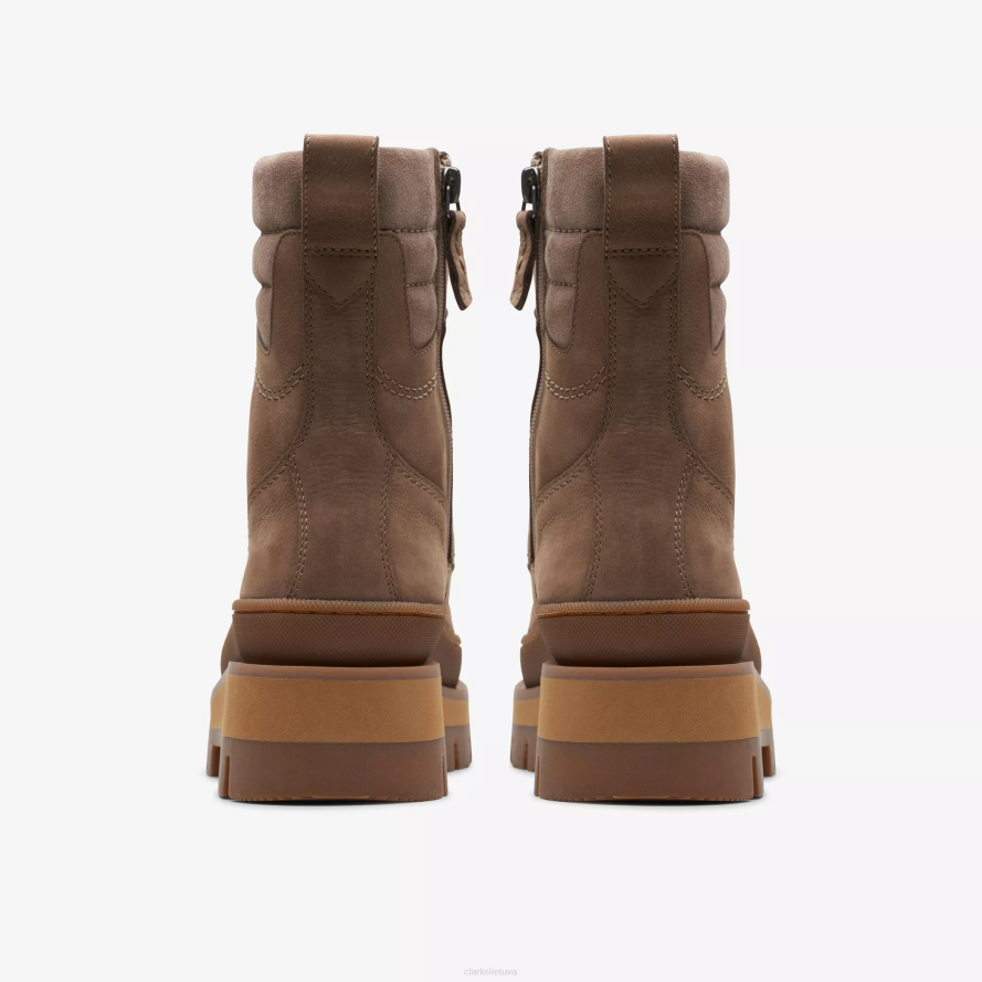 Clarks orianna 2 žygis H2XV473 akmenukas nubukas