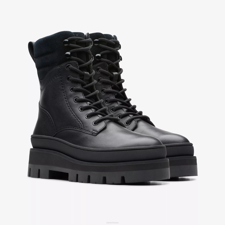 Clarks orianna 2 žygis H2XV474 juoda oda