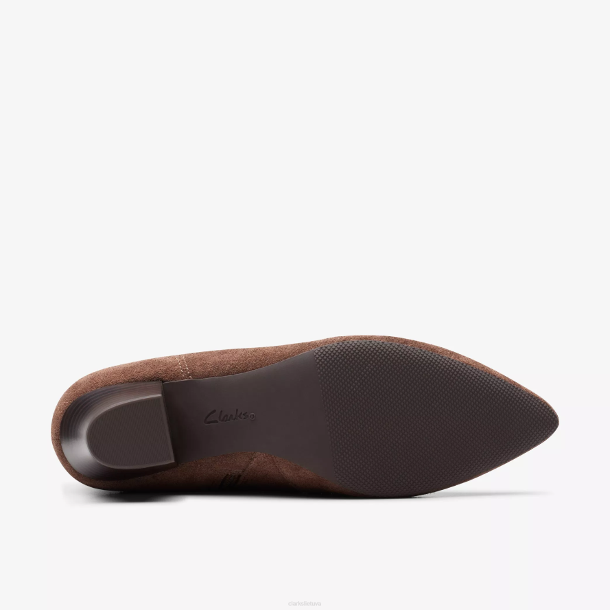 Clarks teresa praleisti H2XV435 taupe zomša