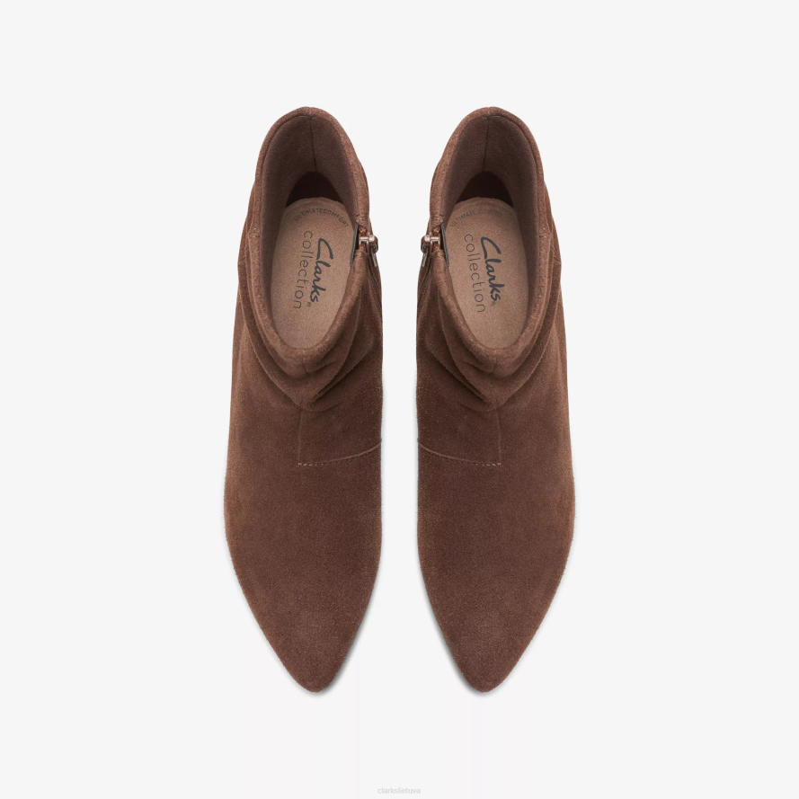 Clarks teresa praleisti H2XV435 taupe zomša