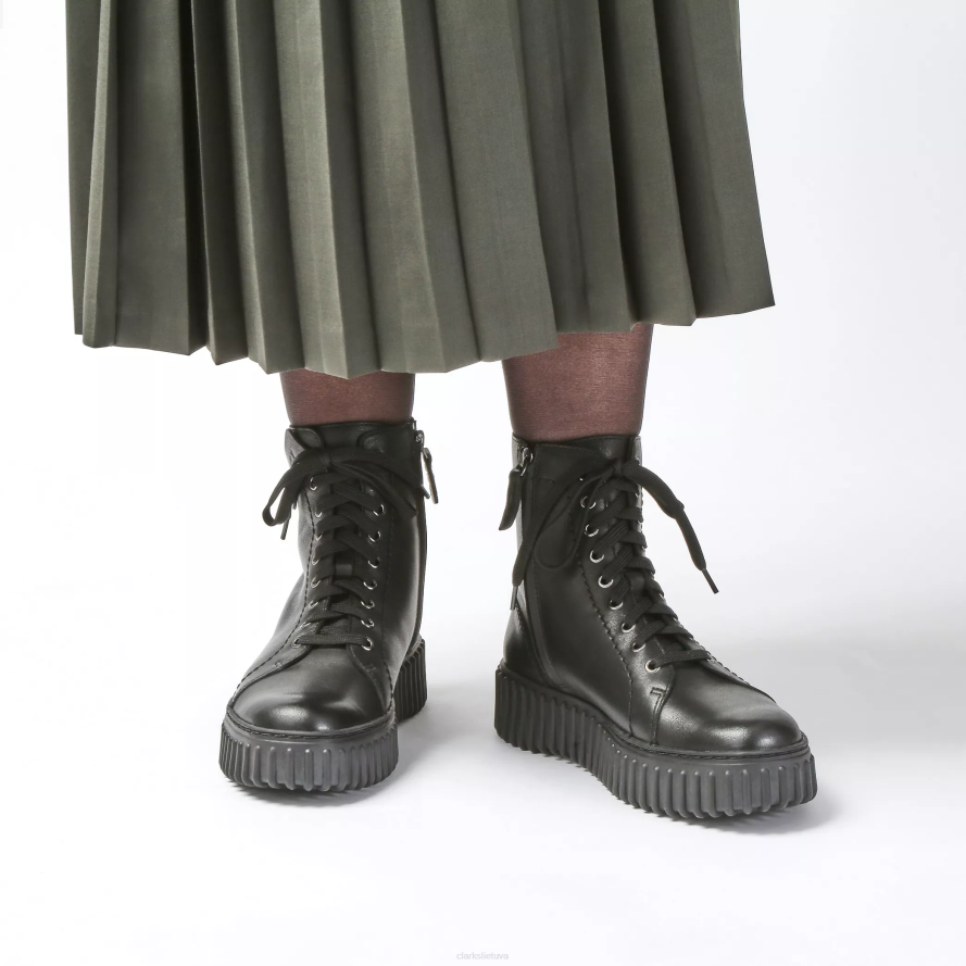 Clarks torhill kilimas H2XV408 juoda oda