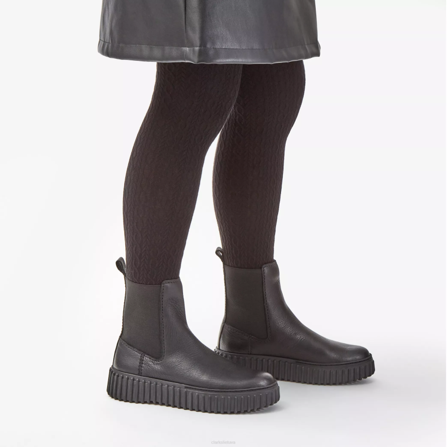 Clarks torhill klevas H2XV409 juoda oda