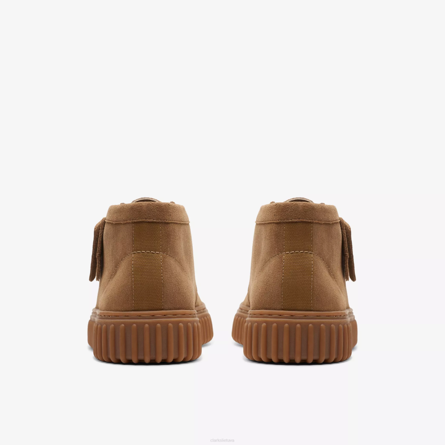 Clarks torhill labas H2XV389 tamsaus smėlio zomšos