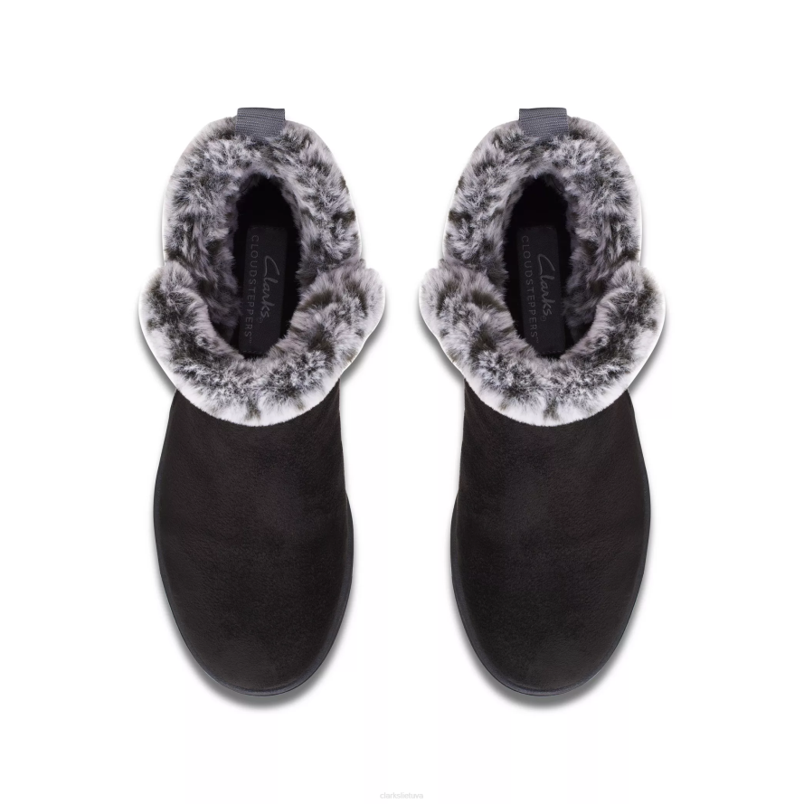 Clarks vėjo kailis H2XV414 juodas