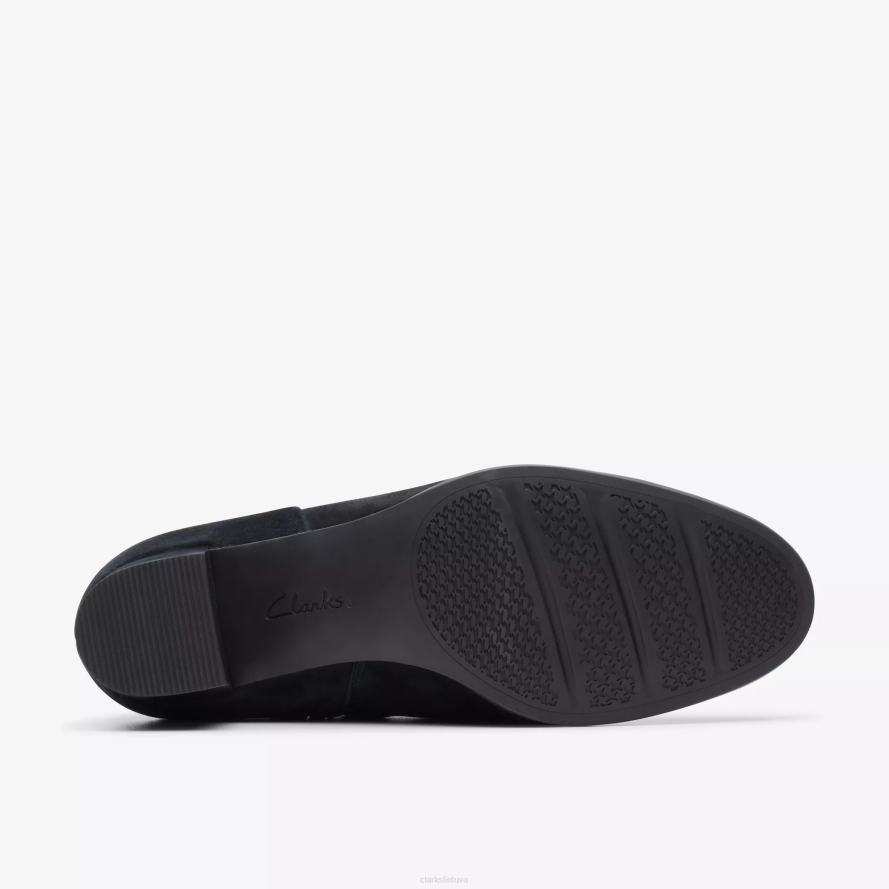 Clarks vandeniui atsparus loken užtrauktukas H2XV442 juoda zomša