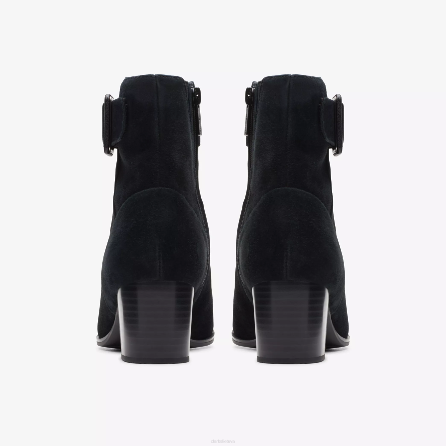 Clarks vandeniui atsparus loken užtrauktukas H2XV442 juoda zomša