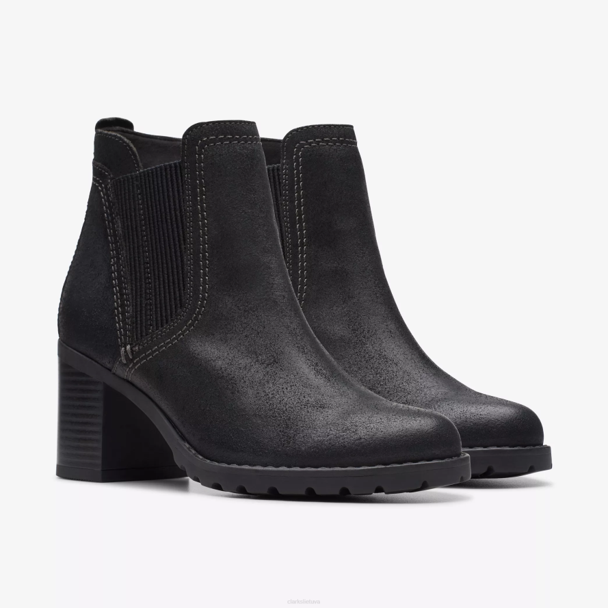 Clarks veda aukštyn H2XV445 juoda zomša
