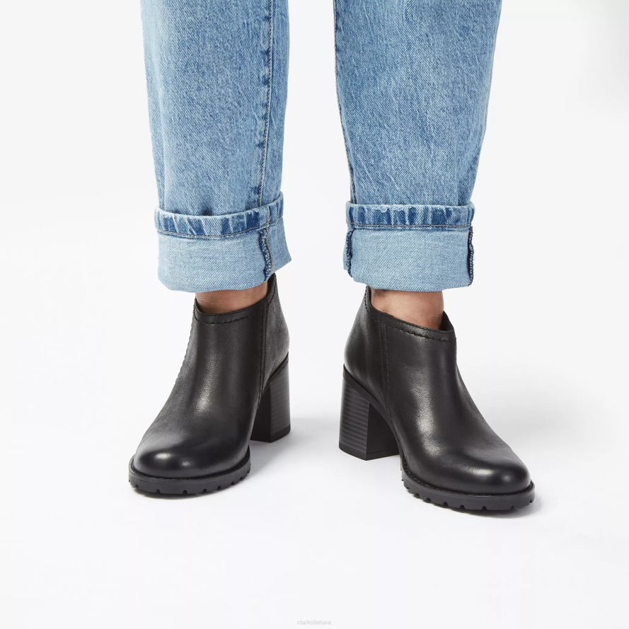 Clarks veda žingsnį H2XV450 juoda oda