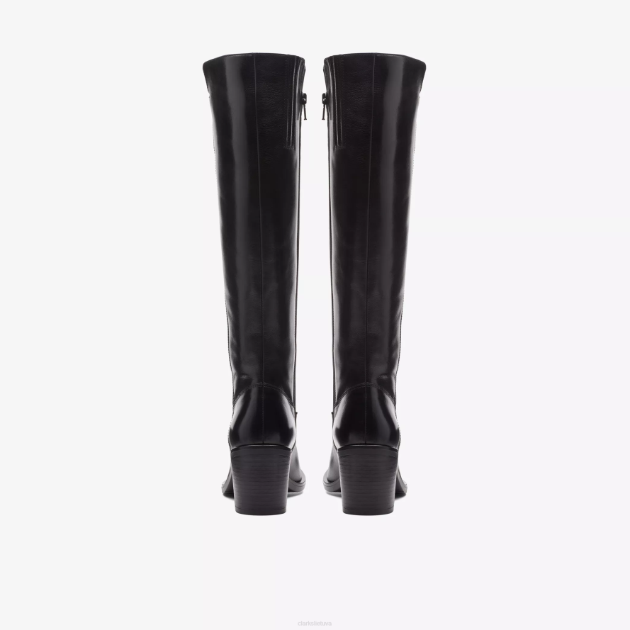 Clarks vožtuvstino labas H2XV485 juoda oda