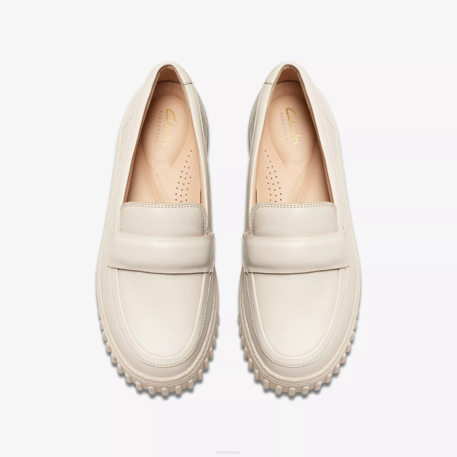 Clarks Mayhill Cove H2XV233 kreminė oda