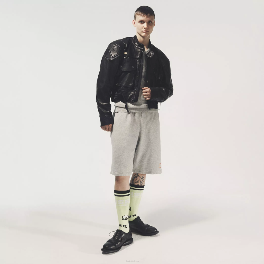 Clarks Moteriška martine rožė Oksfordas 1 H2XV243 juoda oda