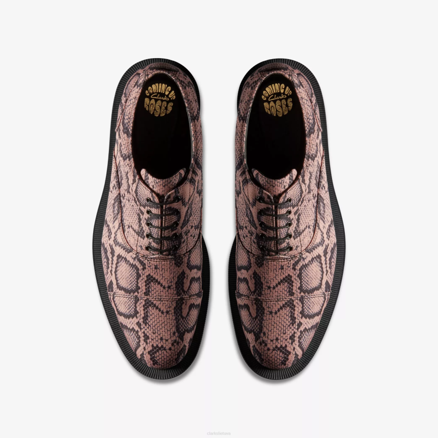 Clarks Moteriška martine rožė Oksfordas 2 H2XV206 rožinė tekstilė