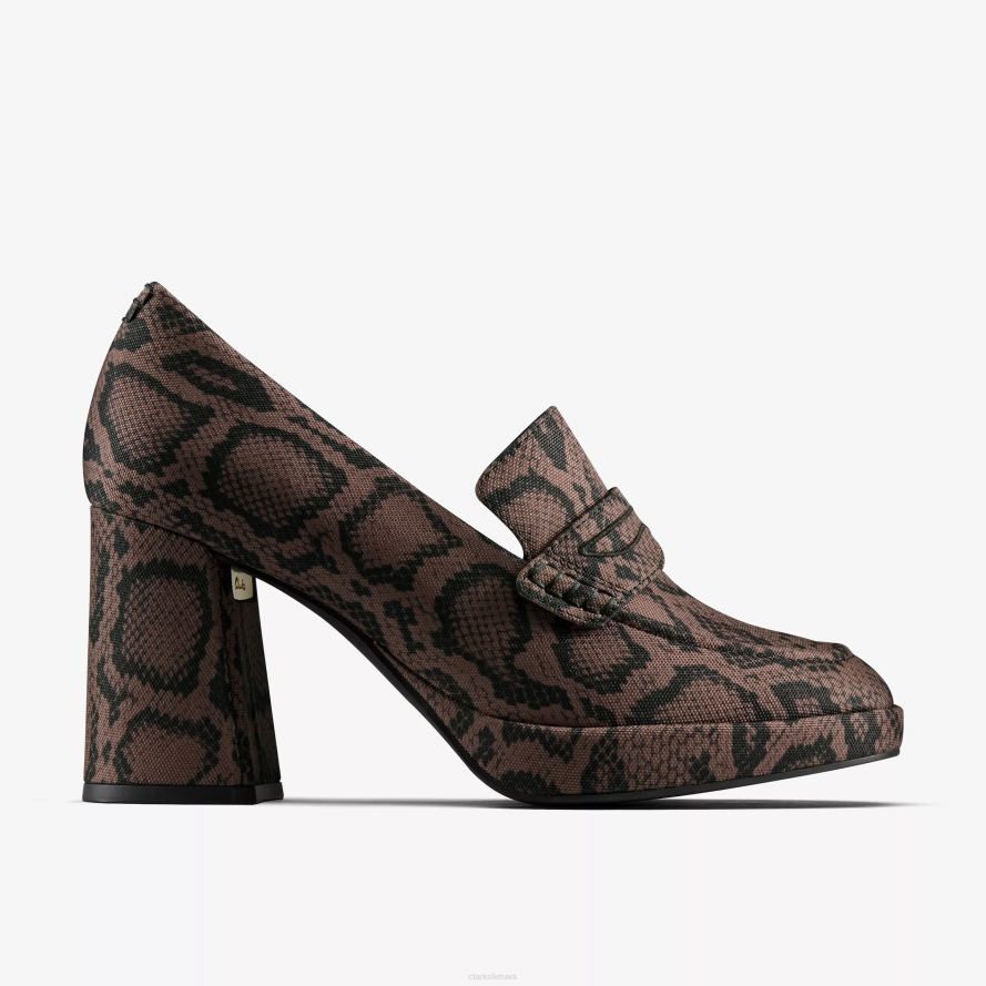 Clarks Moteriškas martine rožių marmuras 2 H2XV217 ruda tekstilė