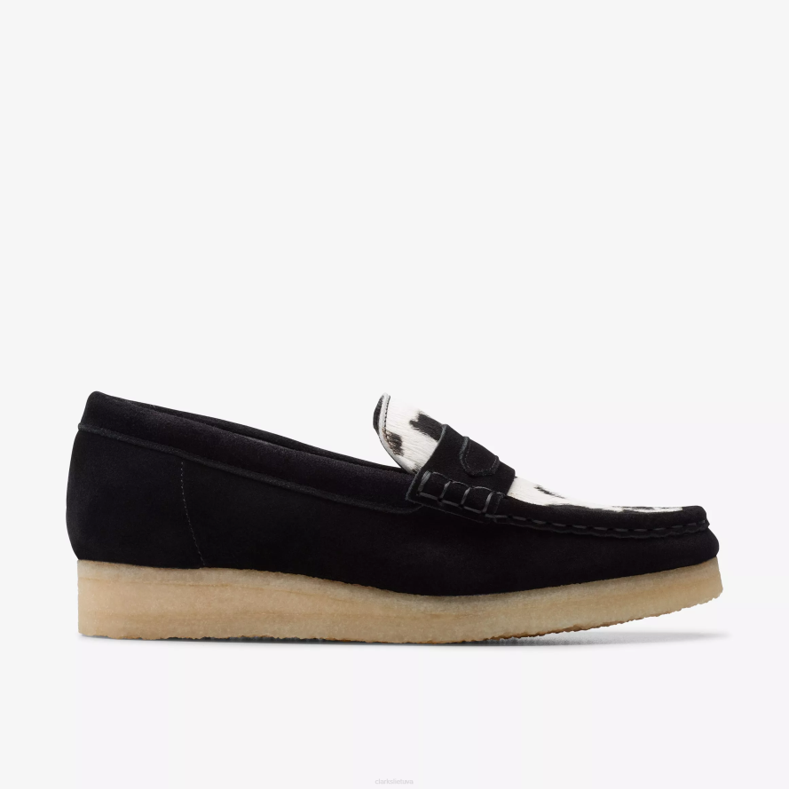 Clarks Wallabee loafer H2XV237 karvės raštas hairon