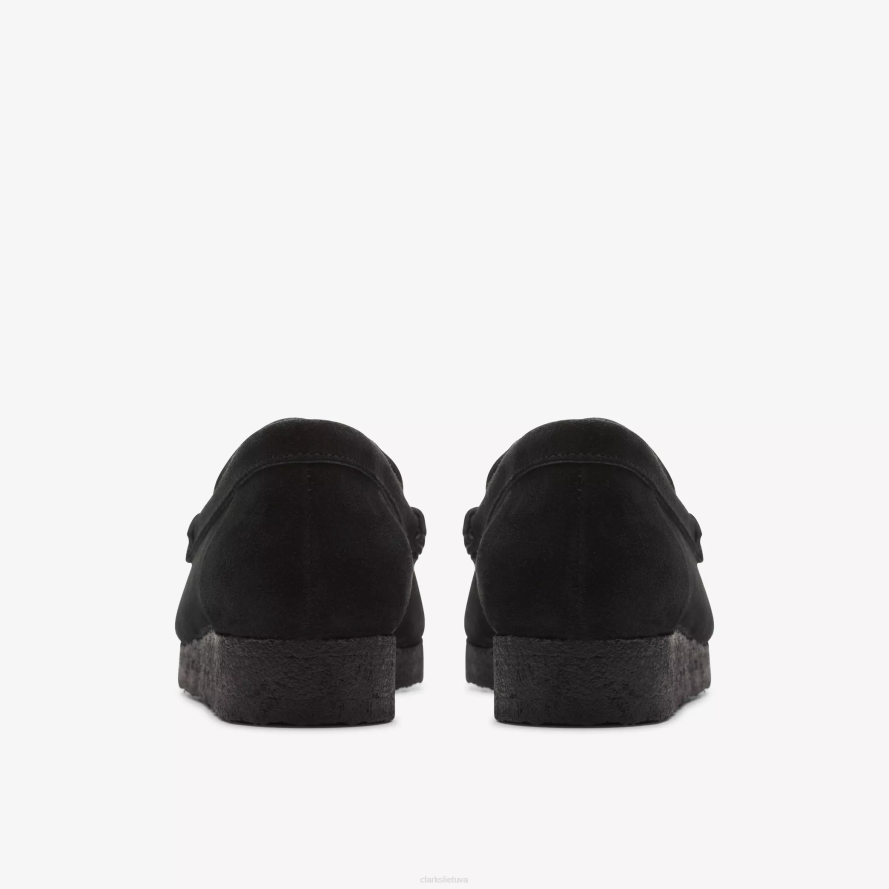 Clarks Wallabee loafer H2XV239 juoda zomša