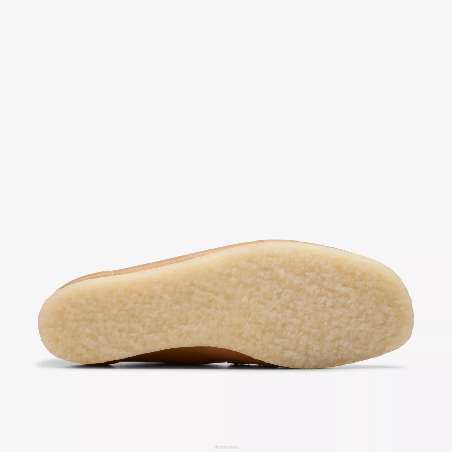 Clarks Wallabee loafer H2XV240 vidutinio įdegio oda
