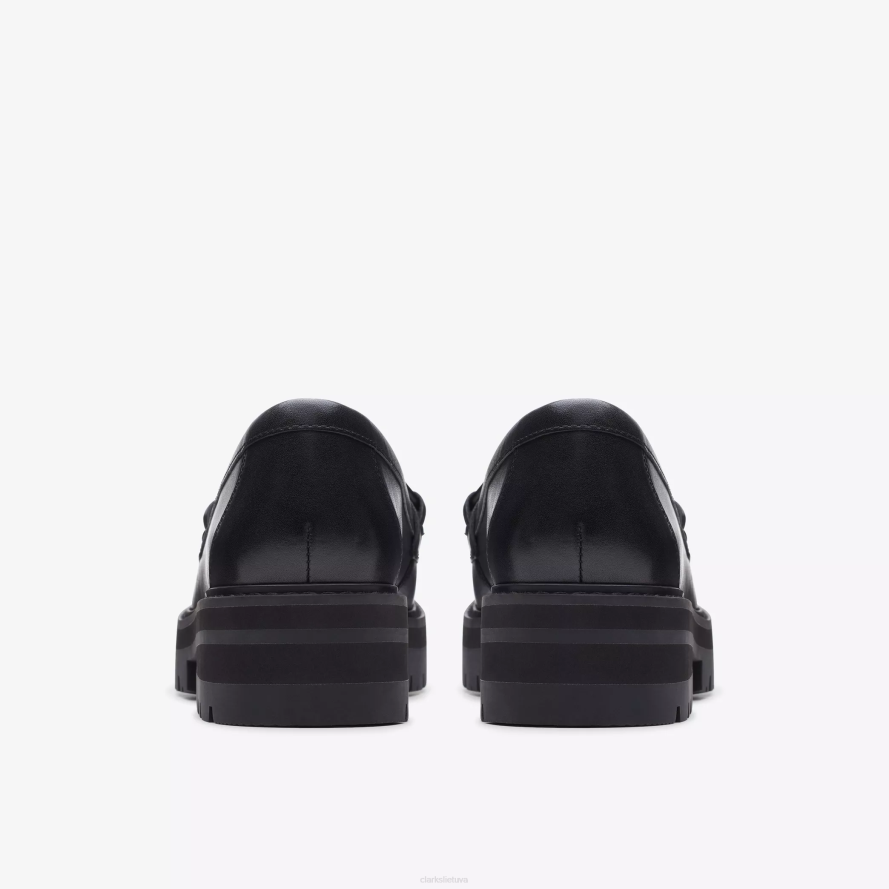 Clarks orianna šiek tiek H2XV222 juoda oda