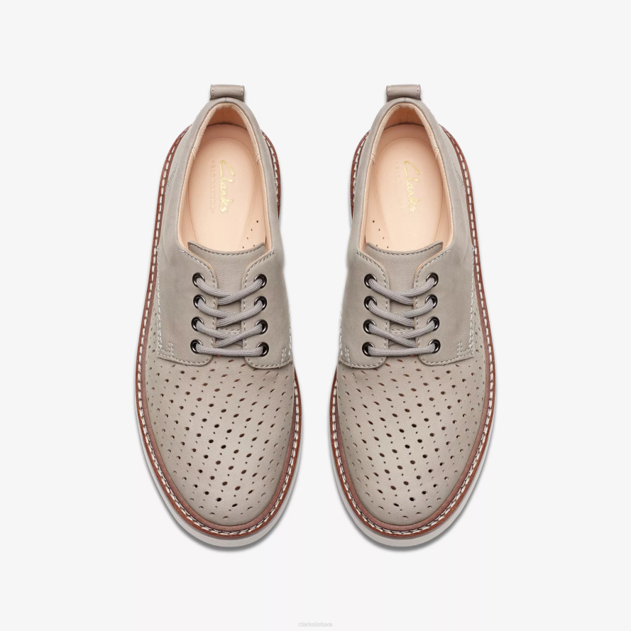 Clarks orianna judėti H2XV211 akmens nubukas