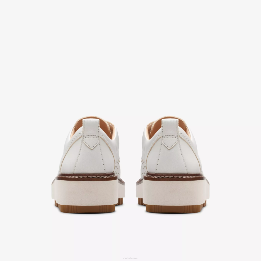 Clarks orianna judėti H2XV212 beveik baltos odos