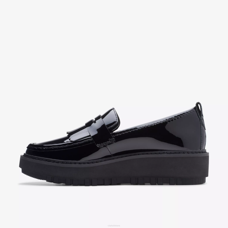 Clarks orianna loafer H2XV207 juoda lakuota oda