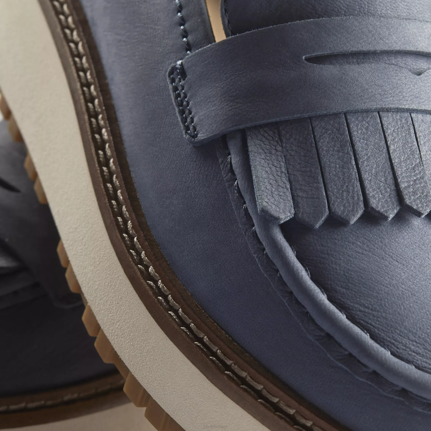Clarks orianna loafer H2XV210 jūrinis nubukas