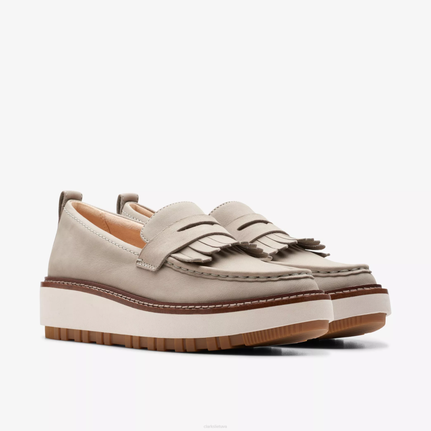 Clarks orianna w loafer H2XV209 akmens nubukas