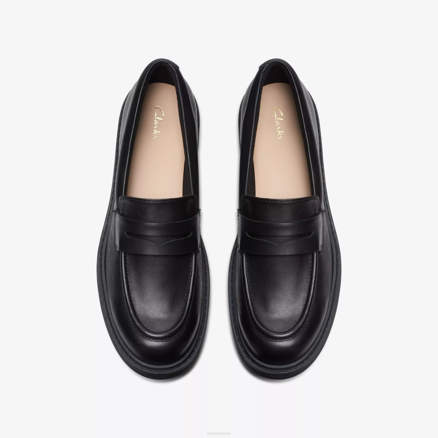 Clarks orinoco 2 centai H2XV236 juoda oda