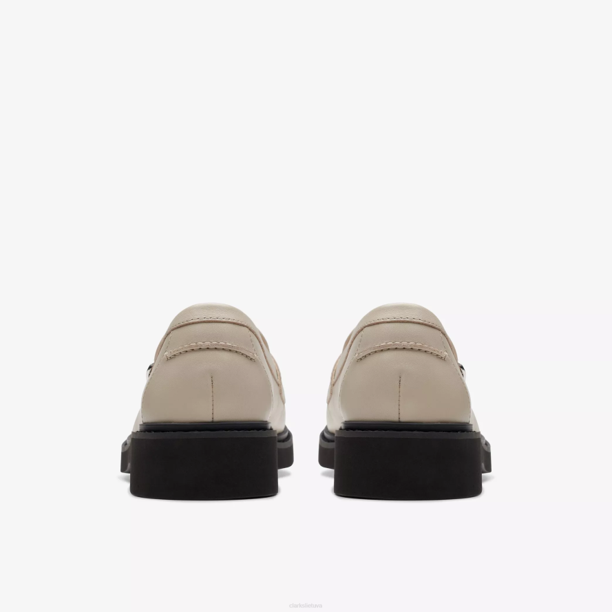 Clarks puikus centas H2XV197 dramblio kaulo oda