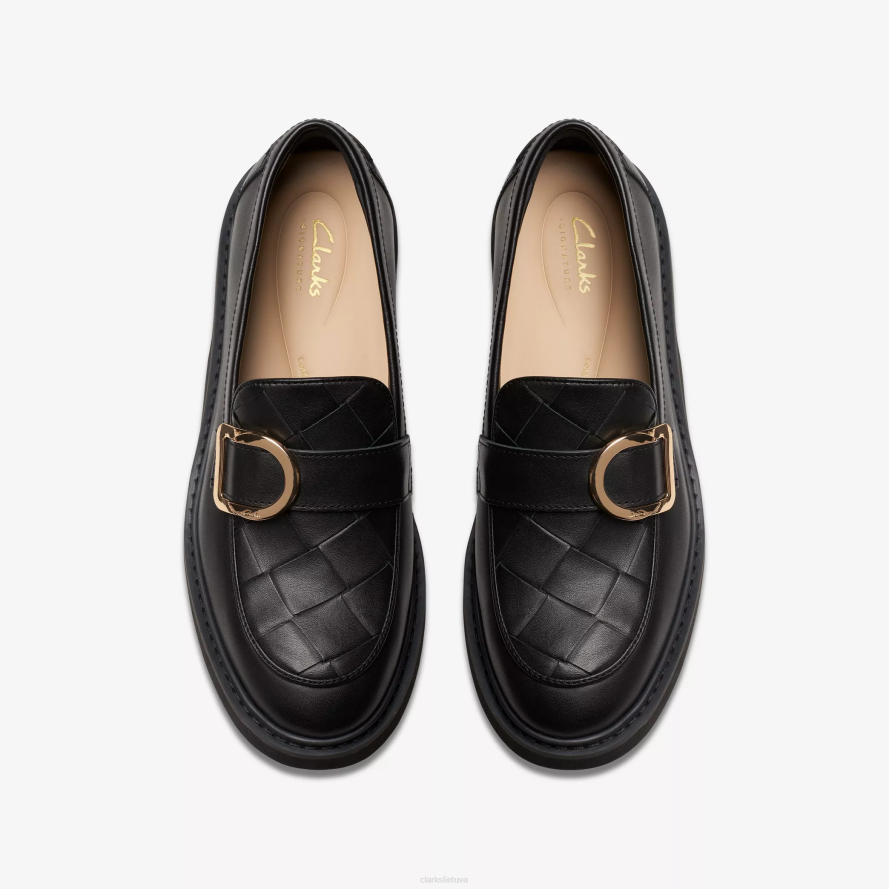 Clarks puikus centas H2XV198 juoda oda