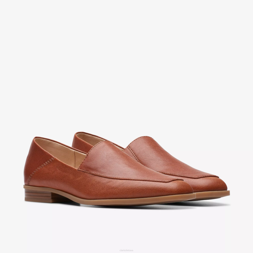 Clarks sarafyna freva H2XV188 tamsiai rudos spalvos oda