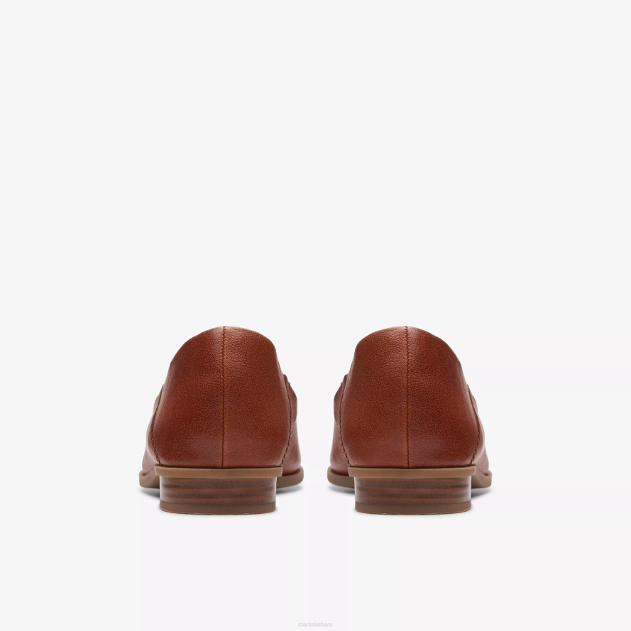 Clarks sarafyna freva H2XV188 tamsiai rudos spalvos oda