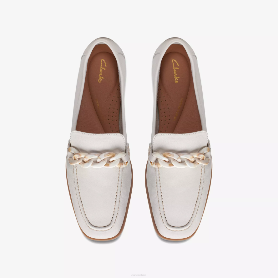 Clarks sarafyna rainelė H2XV226 balta oda