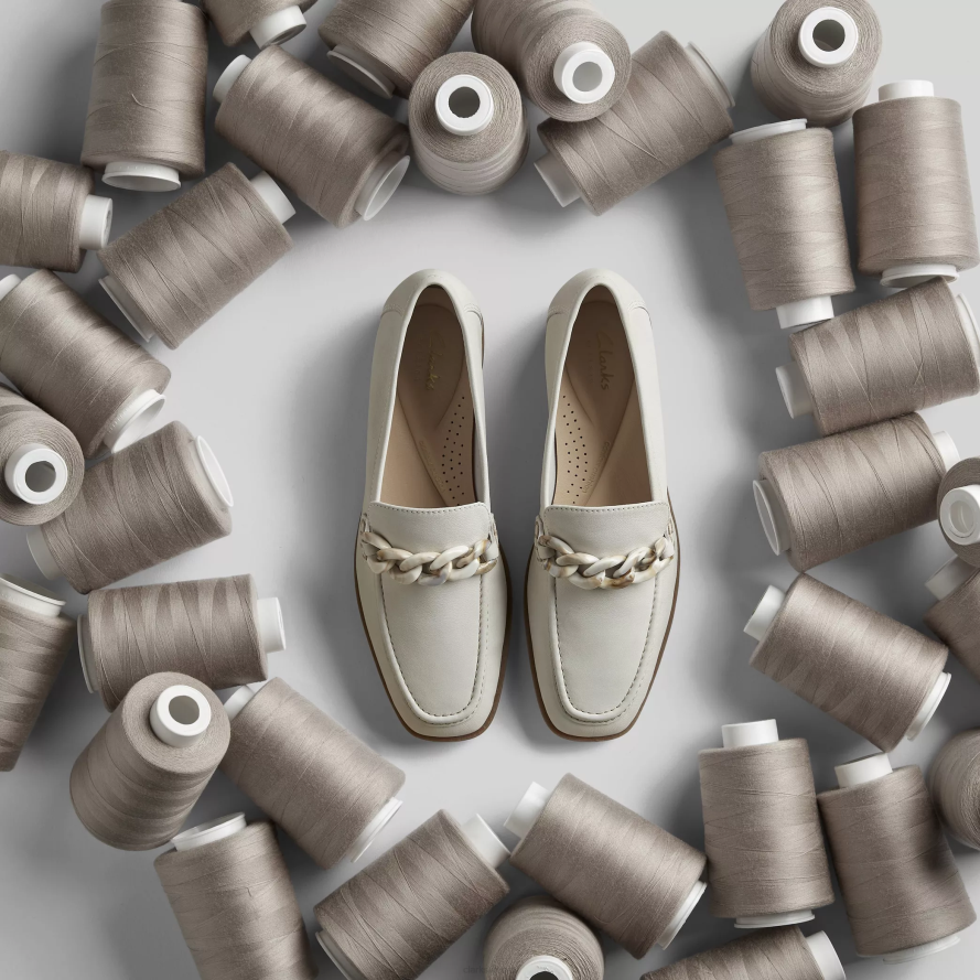 Clarks sarafyna rainelė H2XV226 balta oda