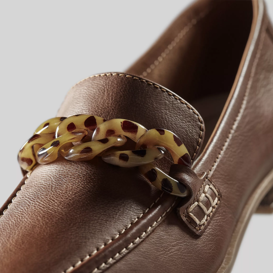 Clarks sarafyna rainelė H2XV229 rudos odos