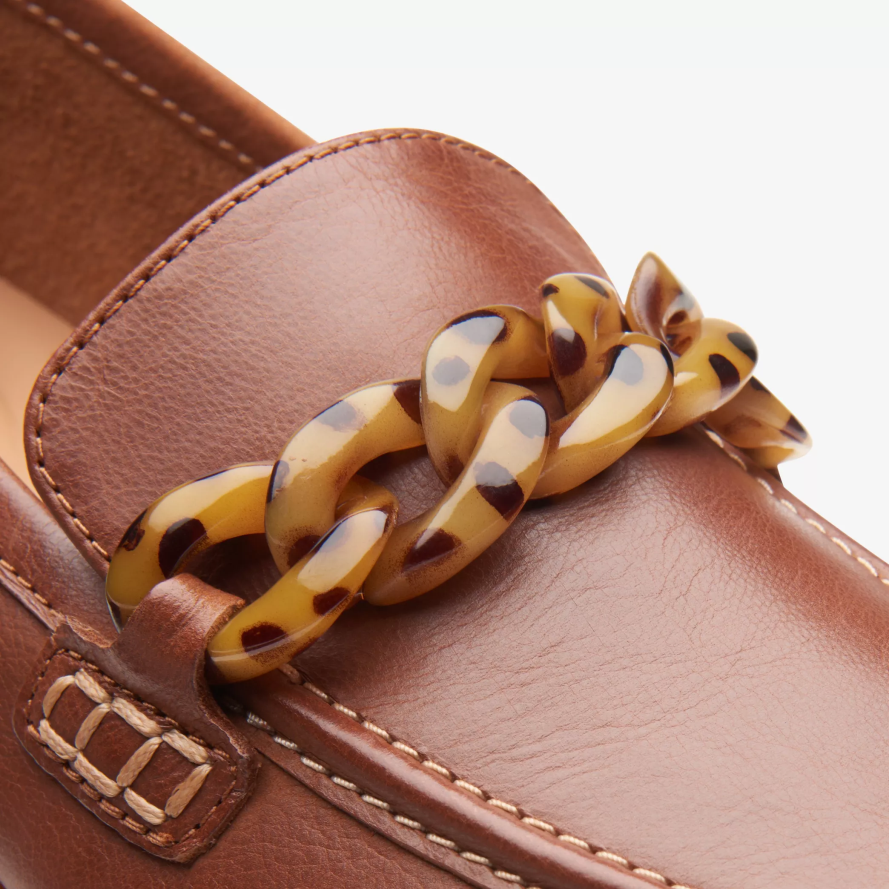 Clarks sarafyna rainelė H2XV229 rudos odos