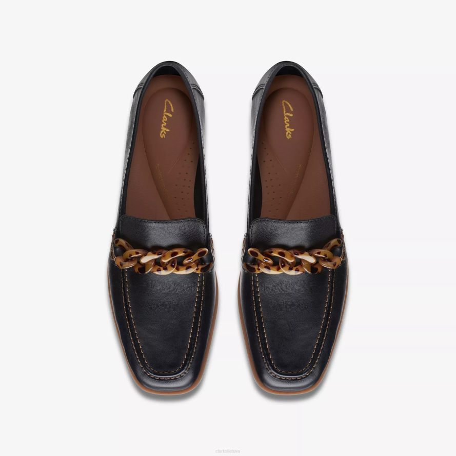 Clarks sarafyna rainelė H2XV230 juoda oda