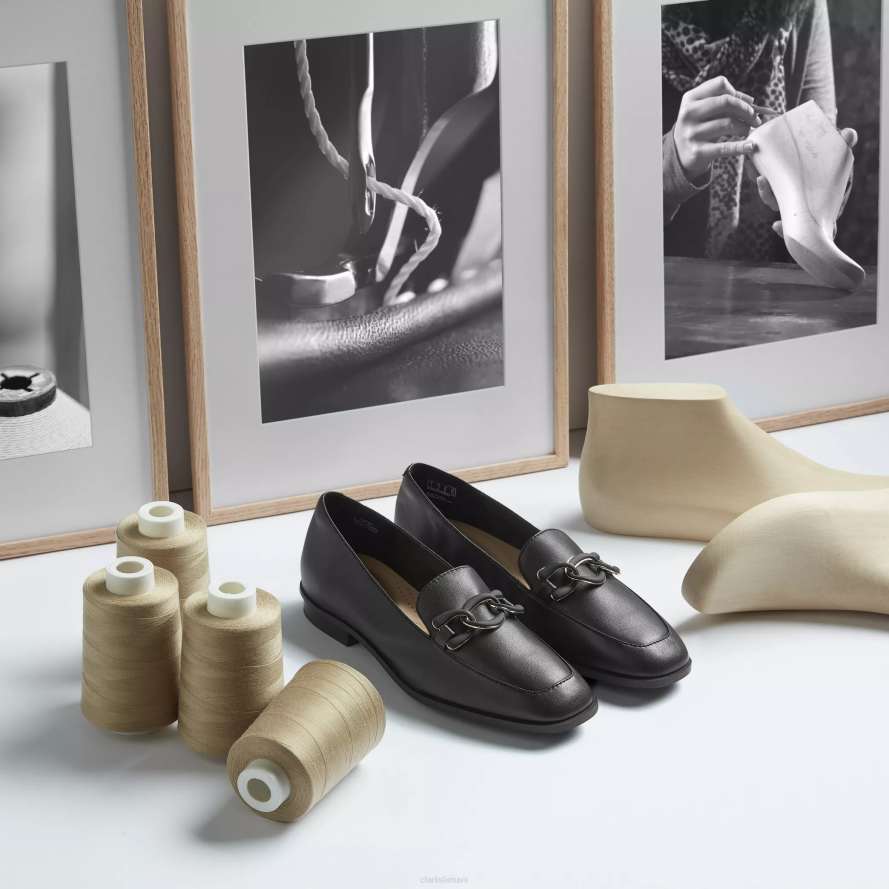 Clarks sarafyna rainelė H2XV230 juoda oda