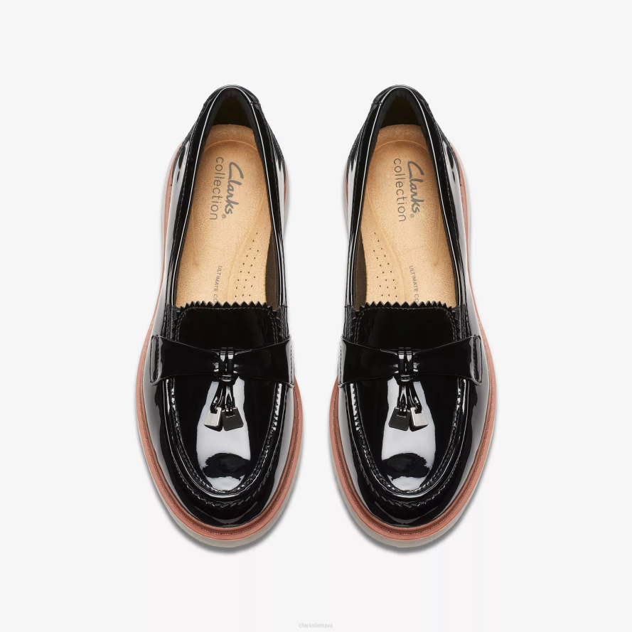 Clarks westlynn bella H2XV193 juodas patentas