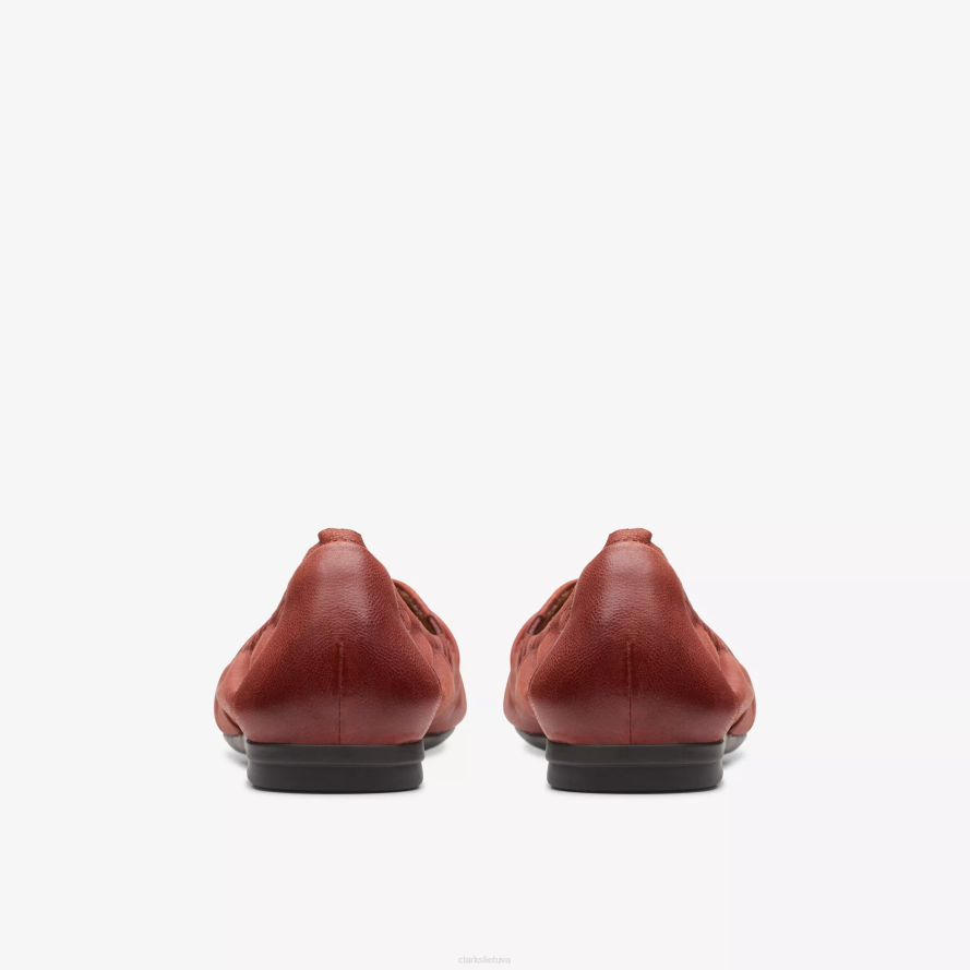 Clarks Renos būdas H2XV300 kaštonų oda