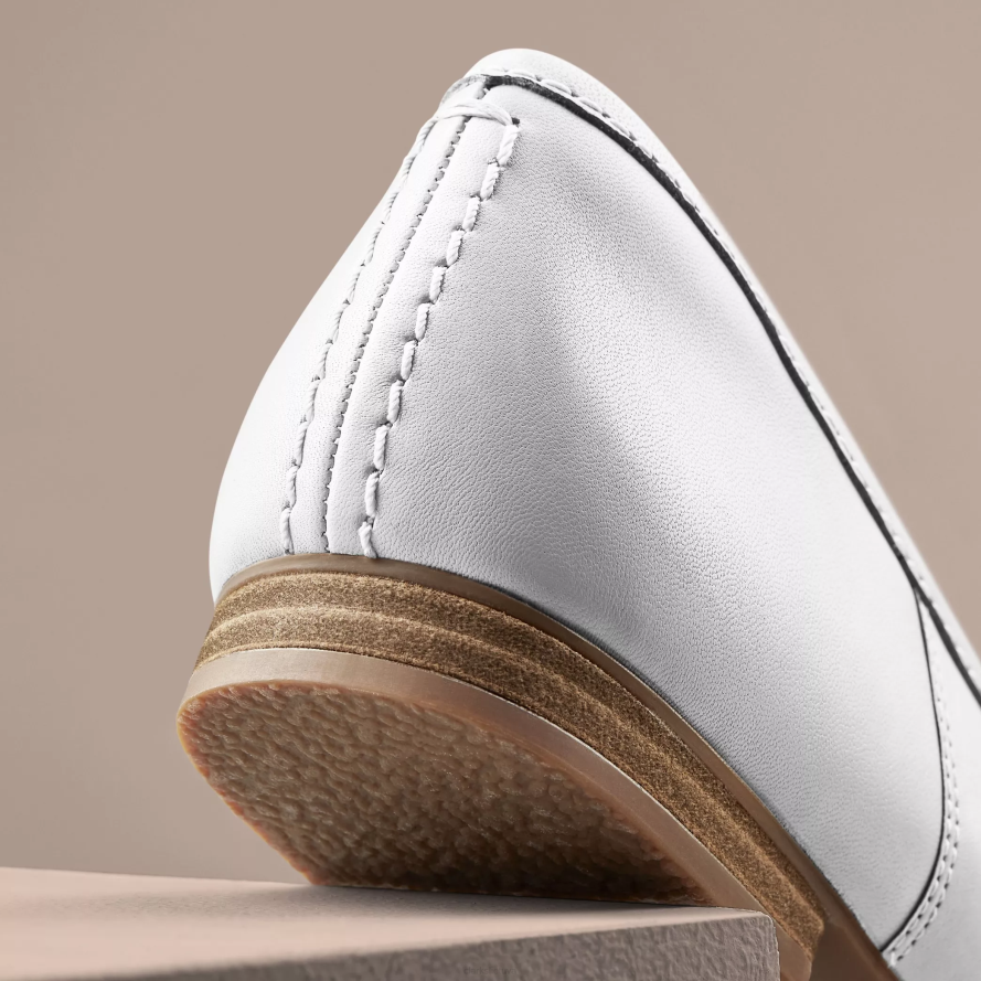 Clarks fawna lelija H2XV252 balta oda