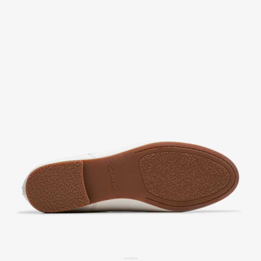 Clarks fawna lelija H2XV252 balta oda