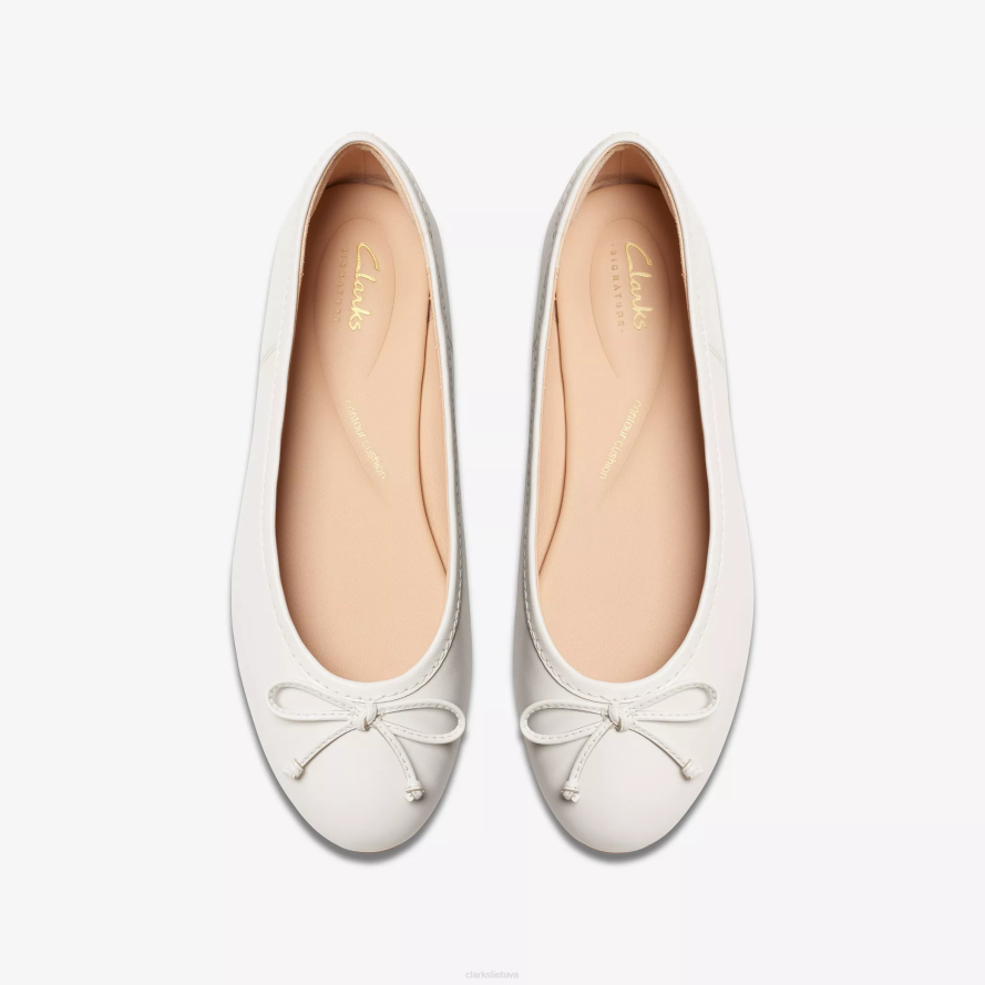 Clarks fawna lelija H2XV252 balta oda