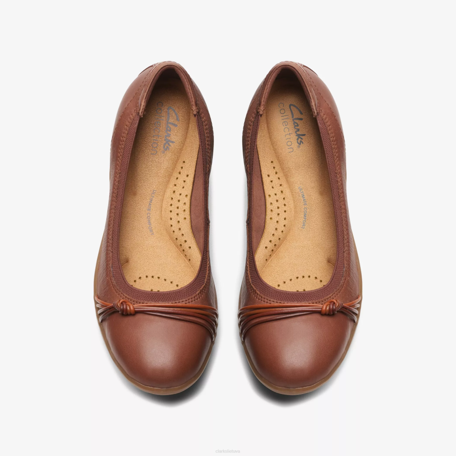 Clarks pieva rae H2XV306 rudos odos